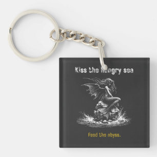 Porte-clefs Sirène Mermaid sombre