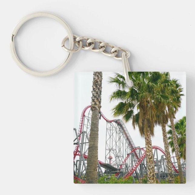 Porte-clefs Six Flags Magic Mountain (Devant)