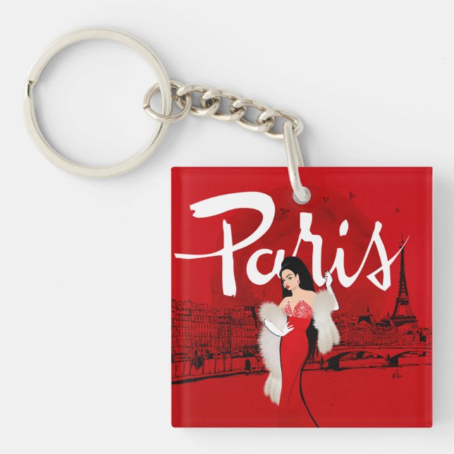 Porte-clefs Sizzling in Paris (Devant)