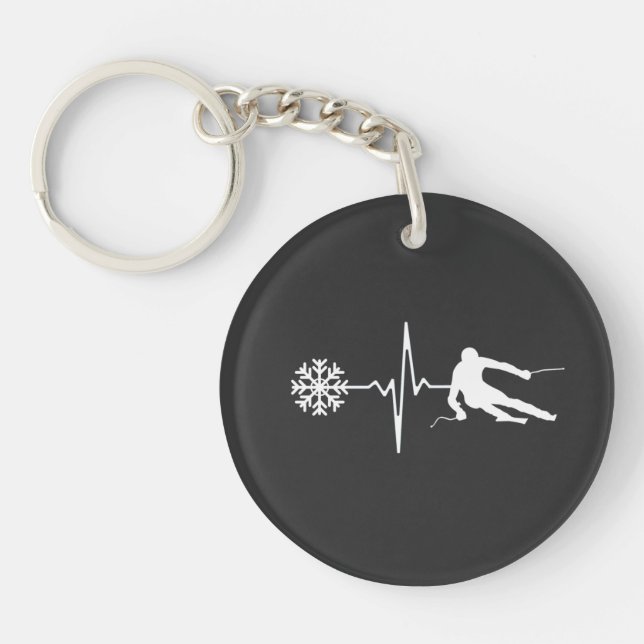 Porte-clefs Ski (Devant)