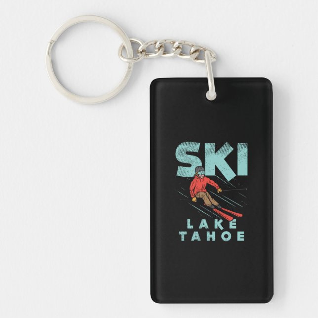 Porte-clefs Ski Lake Tahoe (Devant)