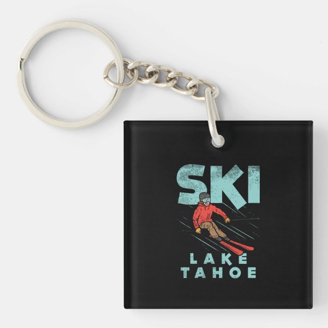 Porte-clefs Ski Lake Tahoe (Devant)