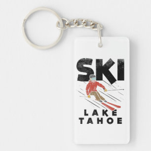 Porte-clefs Skiing