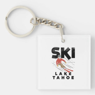 Porte-clefs Skiing