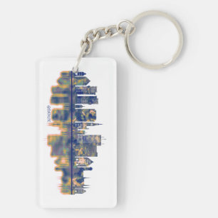 Porte-clefs Skyline de Gdansk