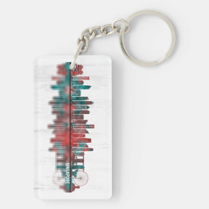 Porte-clefs Skyline de Singapour