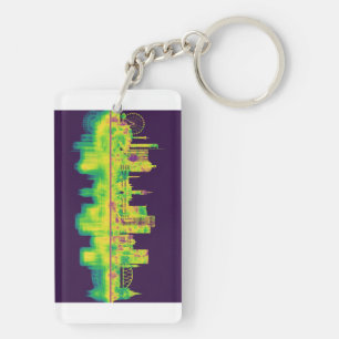 Porte-clefs Skyline écossaise de Glasgow