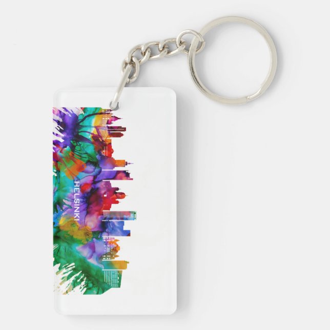 Porte-clefs Skyline Helsinki (Dos)