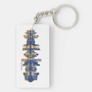 Porte-clefs Skyline Helsinki