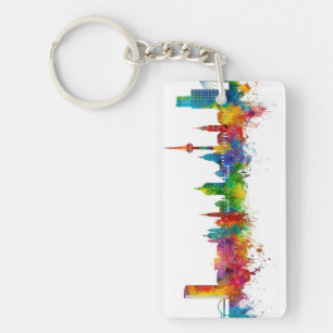 Porte-clefs Skyline Mannheim Allemagne