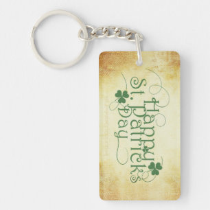 Porte-clefs SlipperyJoe's Happy St. Patrick's Day holiday Iris