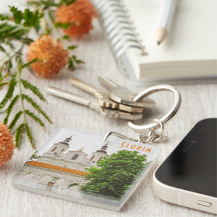 Porte-clefs Slonim Biélorussie Architecture City Cathédrale