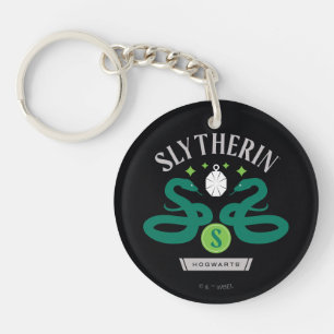 Porte-clefs SLYTHERIN™ House Double Snake Locket Graphique