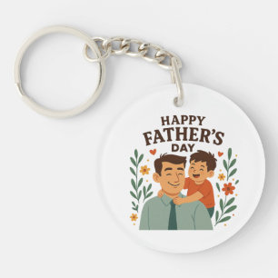 Porte-clefs Smiles for Dad