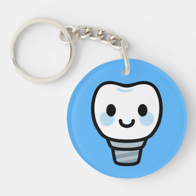 Porte-clefs Smiling Dental Implant (Devant)