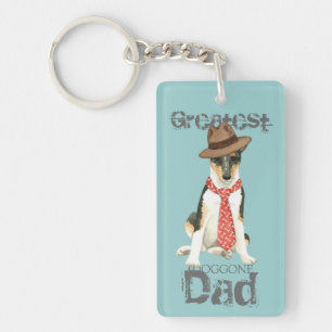 Porte-clefs Smooth Collie Papa