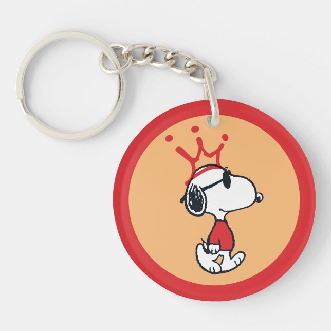 Porte-clefs Snoopy - Joe Cool Crown (Devant)