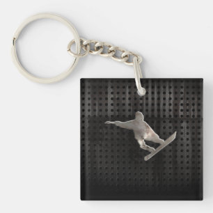 Porte-clefs Snowboarding grunge