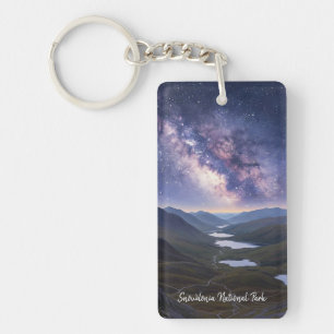 Porte-clefs Snowdonia National Park Wales Nuit de voyage