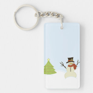 Porte-clefs Snowman