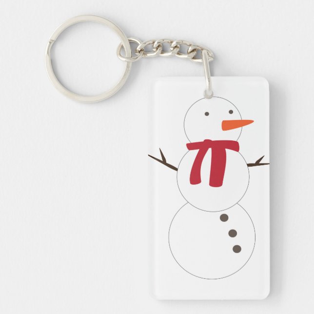 Porte-clefs Snowman (Devant)