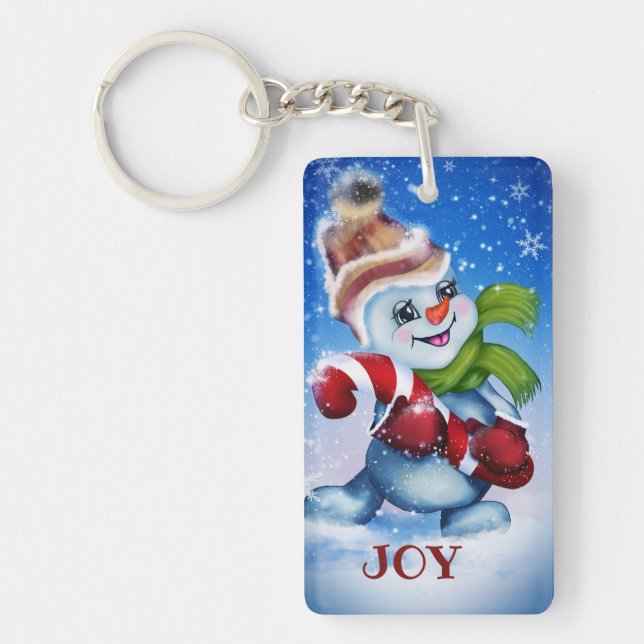 Porte-clefs Snowman (Devant)