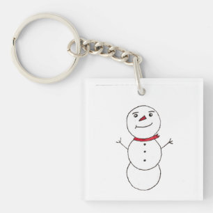 Porte-clefs Snowman