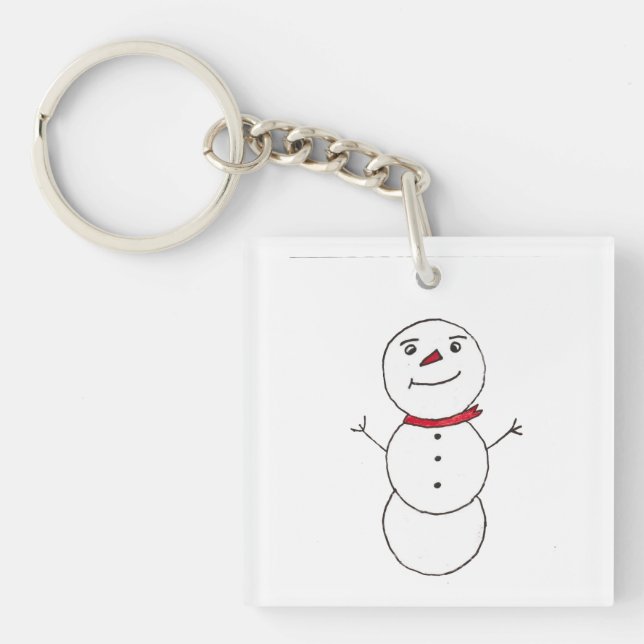 Porte-clefs Snowman (Devant)