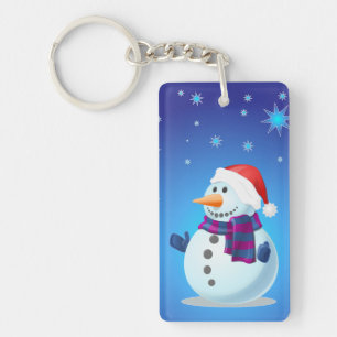 Porte-clefs SNOWMAN EN Porte - clé ACrylique NEIGE