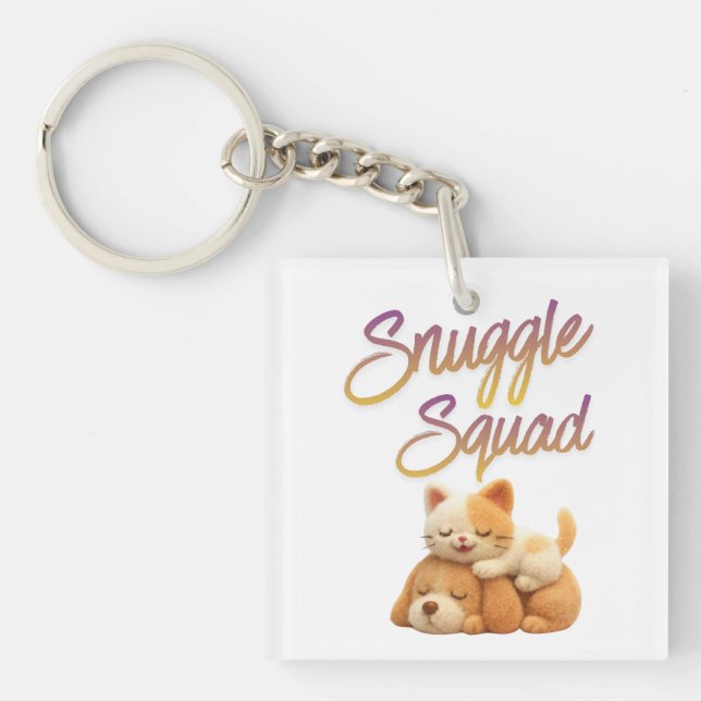 Porte-clefs Snuggle Squad  (Devant)