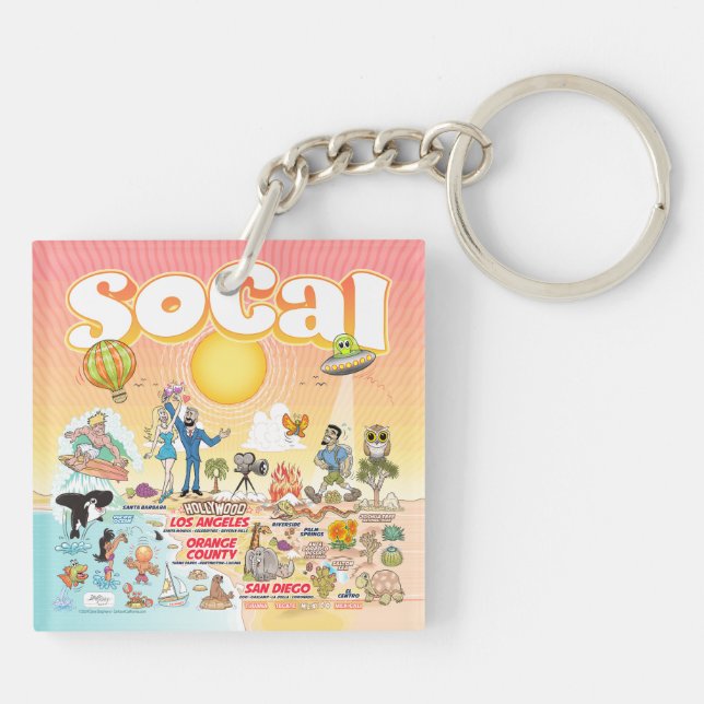 Porte-clefs SoCal (Dos)