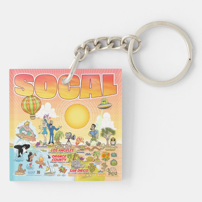 Porte-clefs SoCal (Dos)