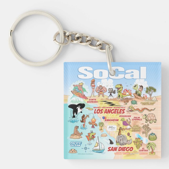Porte-clefs SoCal (Devant)