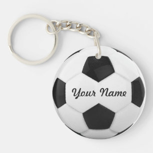Porte-clefs Soccer Ball Nom personnalisé Sport