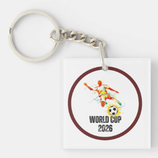 Porte-clefs Soccer World cup 2026 Souvenir keychain