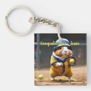 Porte-clefs Softball Superstar : Le grand jeu du Cochon de Gui