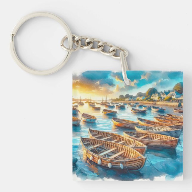 Porte-clefs Soirée Repos (Devant)