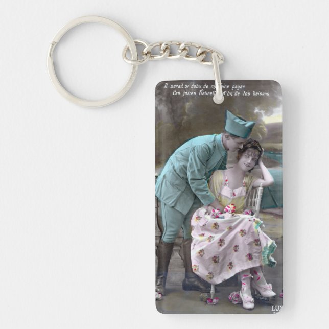 Porte-clefs Soldat et amant (Devant)