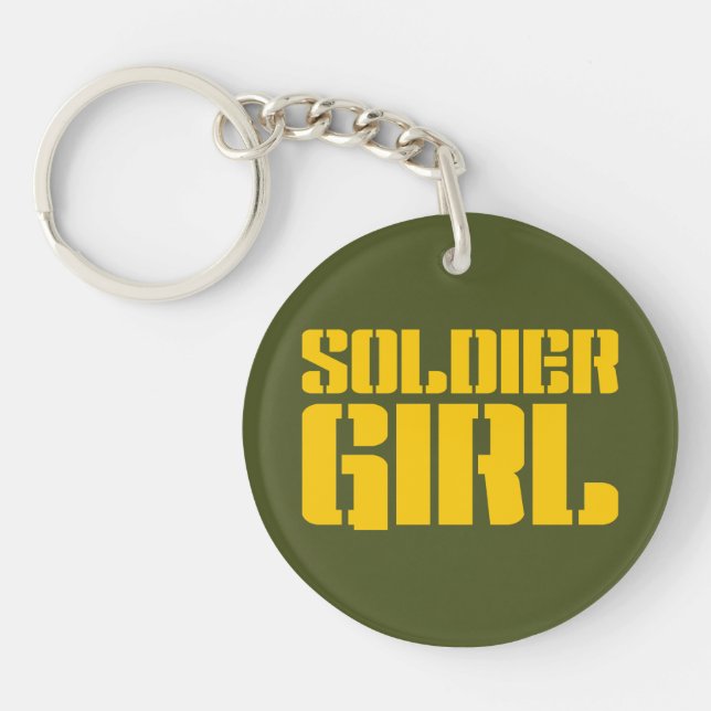 PORTE-CLEFS SOLDIER GIRL (Devant)