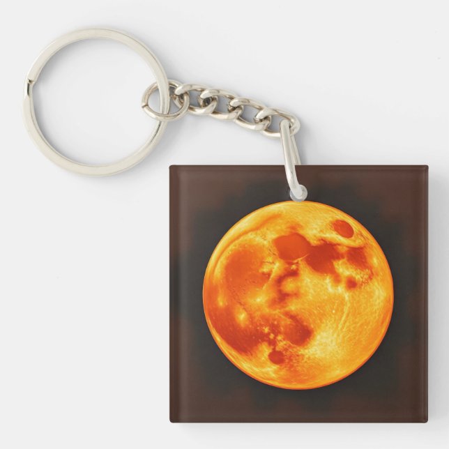 Porte-clefs Soleil Brûlant (Devant)