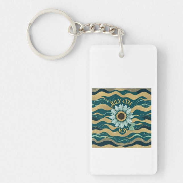 Porte-clefs Soleil Joyeux (Devant)