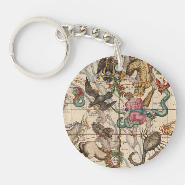 Porte-clefs Solstice d'hiver (Devant)