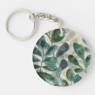 Porte-clefs Sophistication verdoyante - Feuilles tropicaux