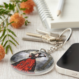Porte-clefs Sorcière féminine