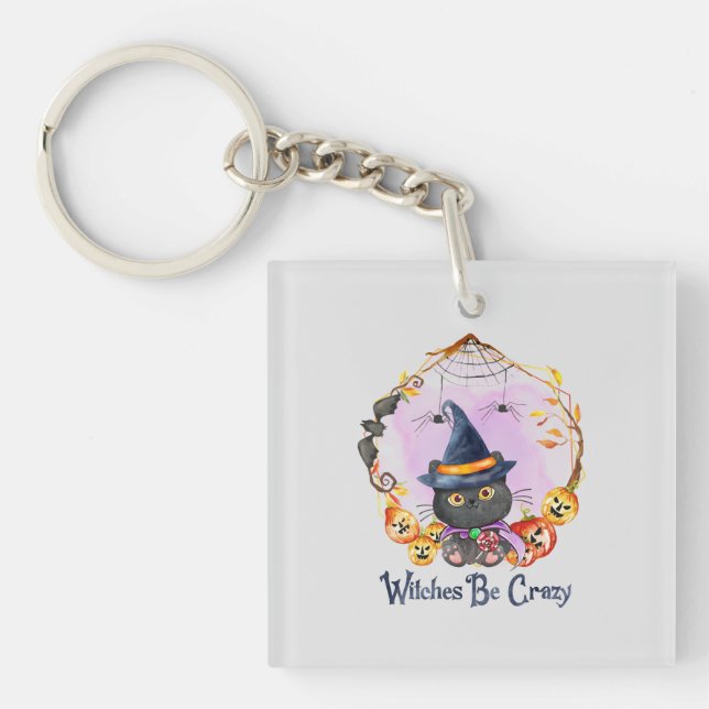 Porte-clefs Sorcières fous (Devant)