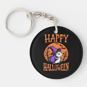 Porte-clefs Soricidé de l'Halloween heureux Sorcière