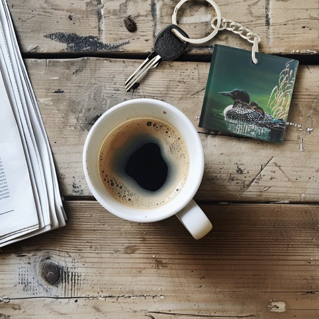 Porte-clefs Sortie de la famille Loon (Créateur téléchargé)