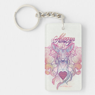 Porte-clefs Sortilège Harry Potter   Patronus Biche "Toujours"