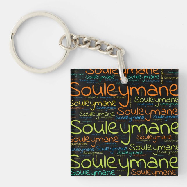Porte-clefs Souleymane (Devant)