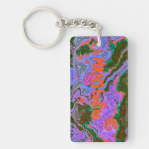 Porte-clefs Sour Marble  Keychain